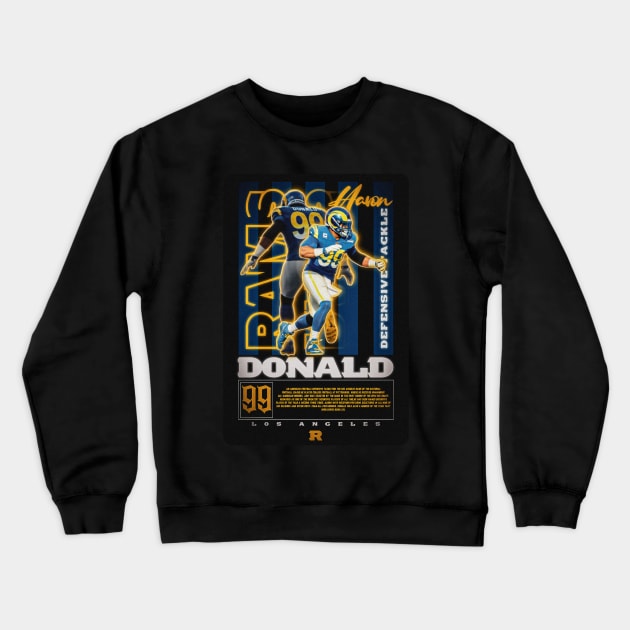 Aaron Donald 99 Crewneck Sweatshirt by NFLapparel